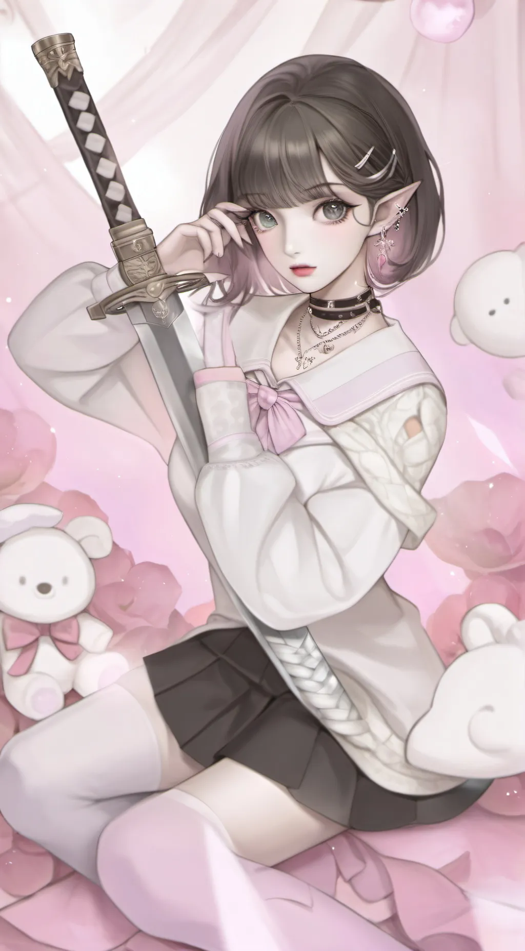 ai character: milko my oc background