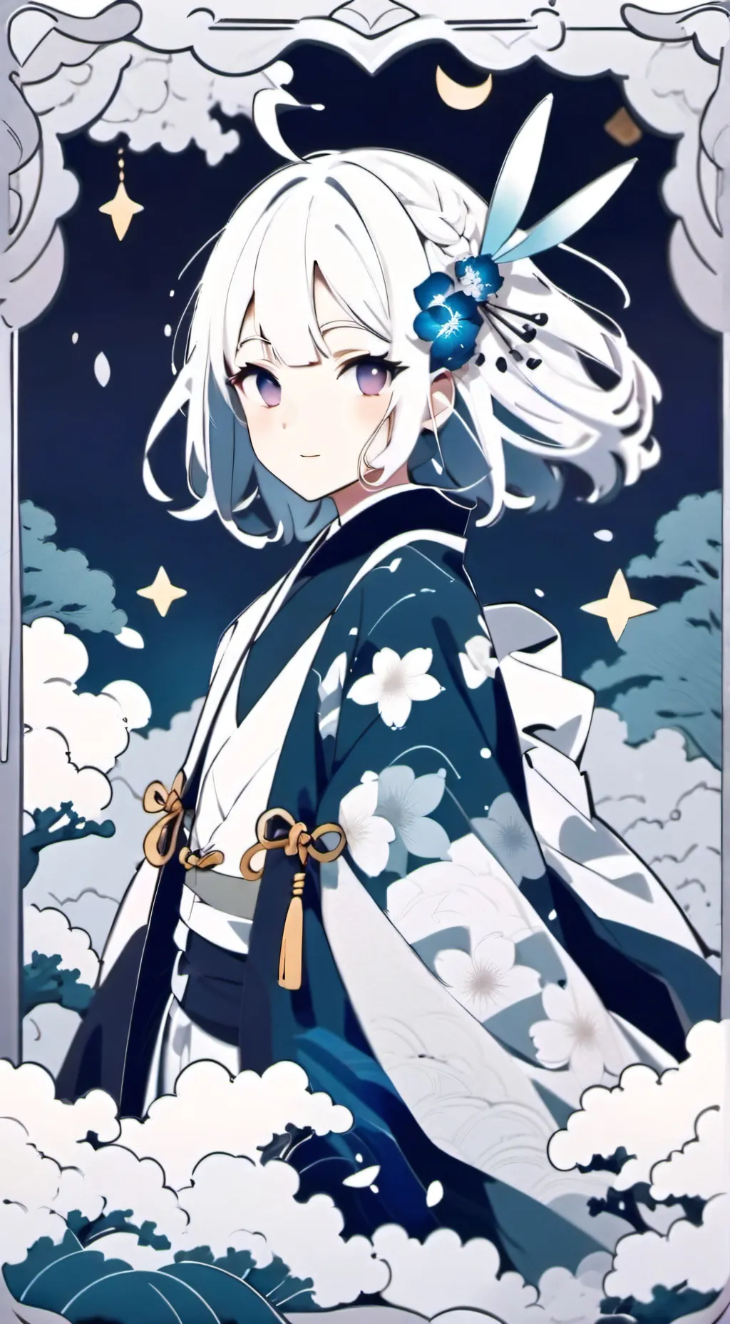 ai character: kokushibo  background