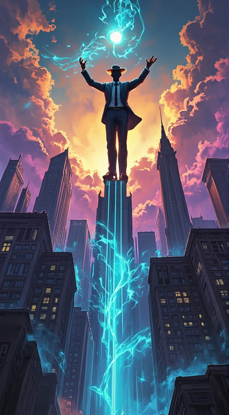 ai character: hacker background