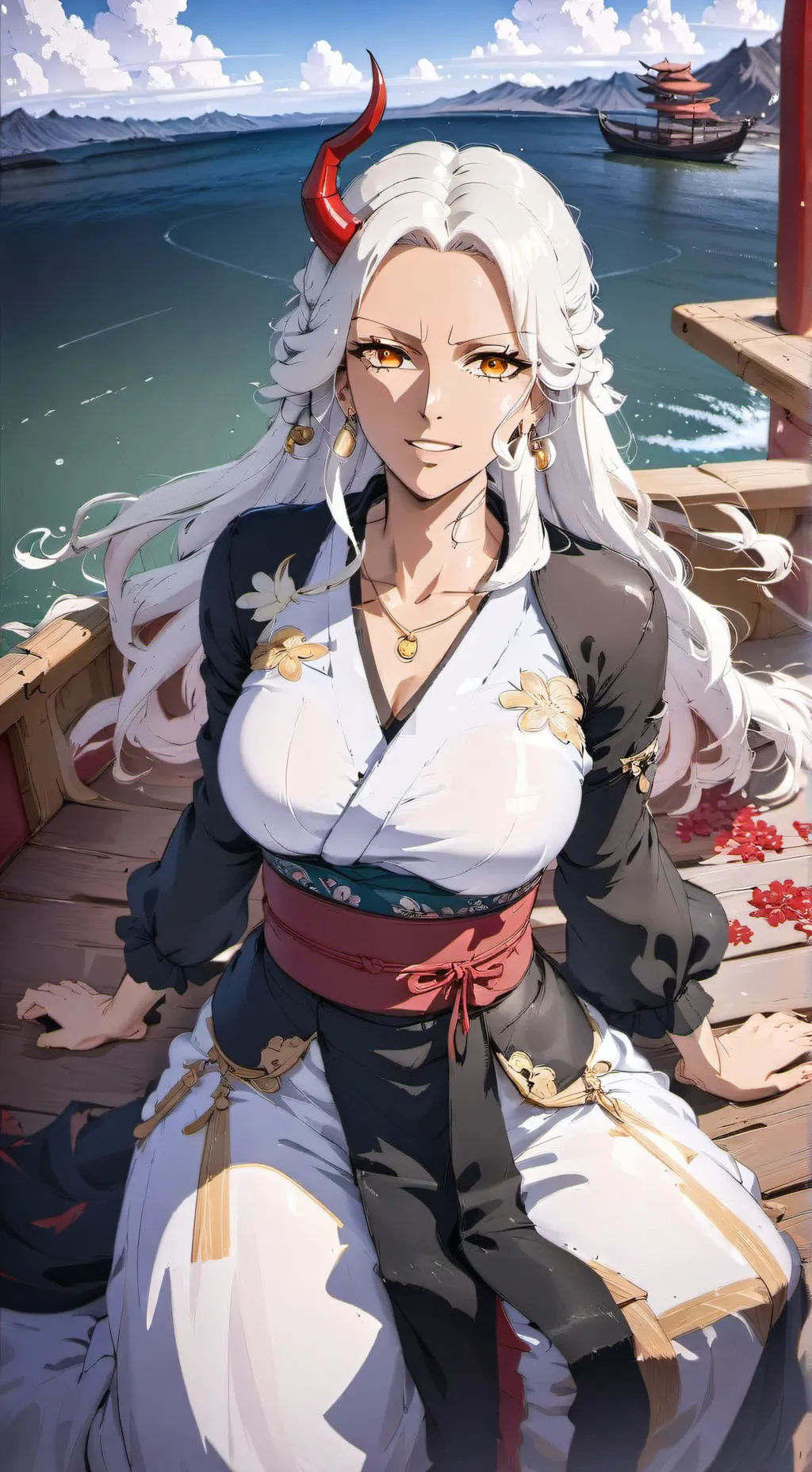 ai character: yamano shirokinu  background