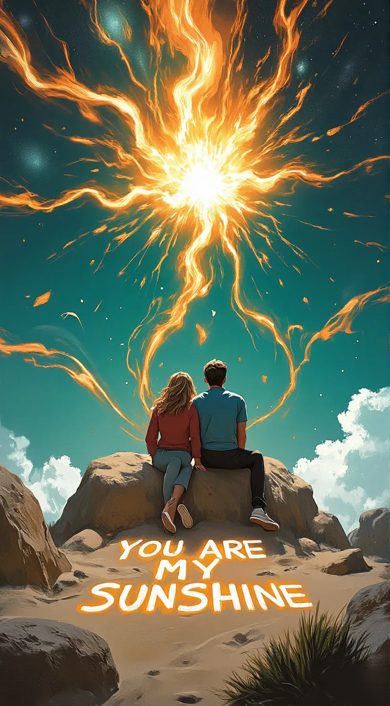 ai character: Magic love portal  background