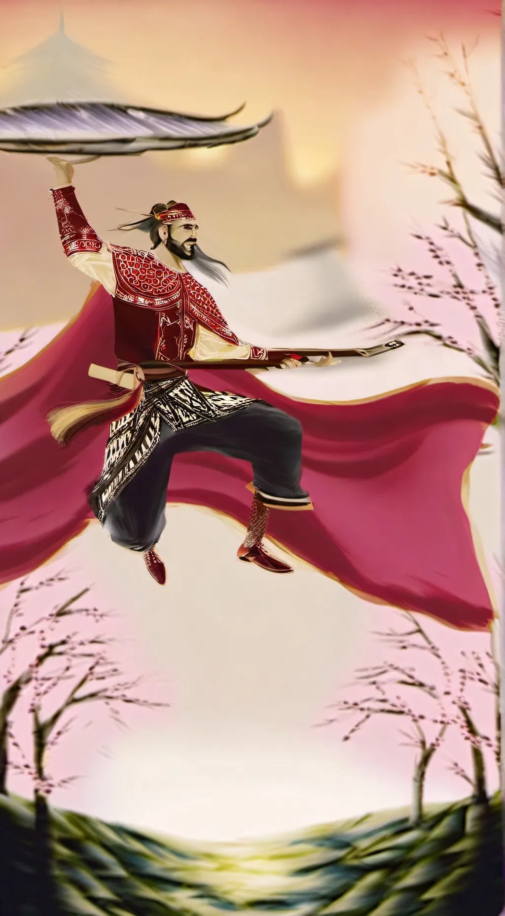 ai character: вии background