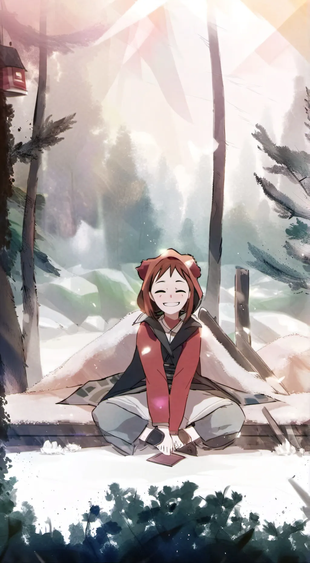 ai character: Mina background