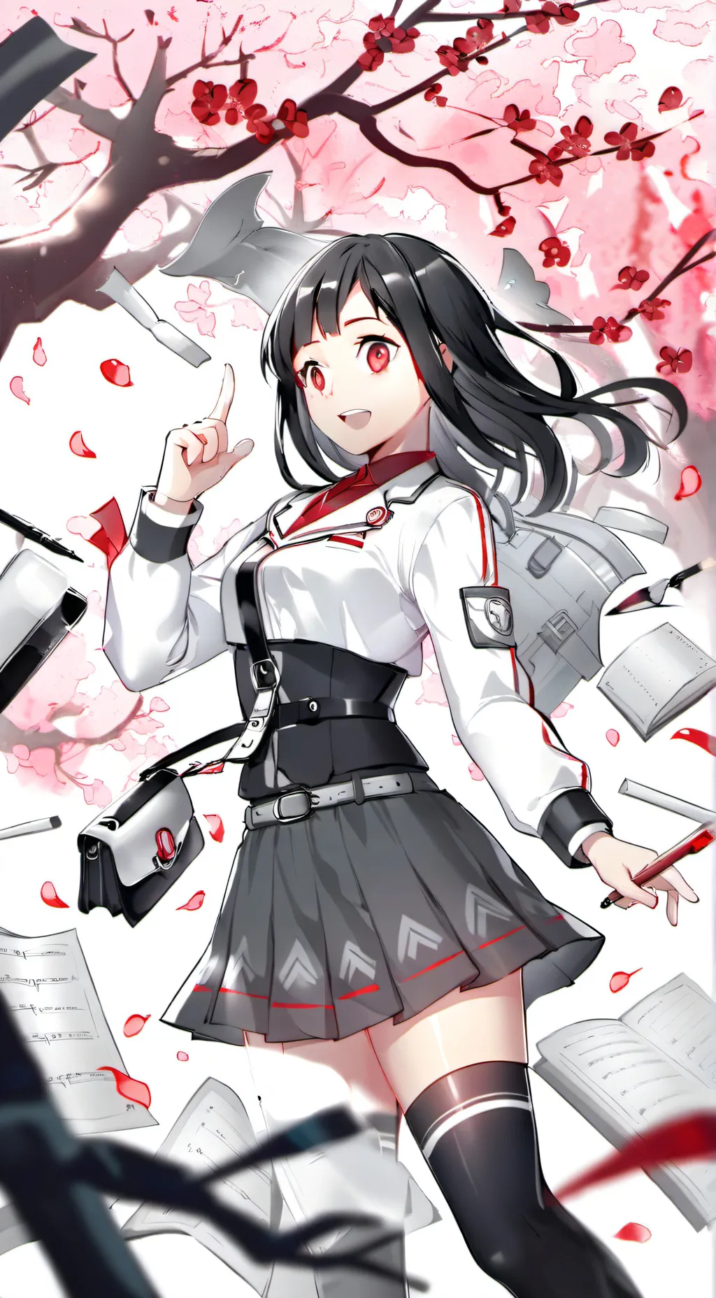 ai character: DW SCHOOL?!>_< background