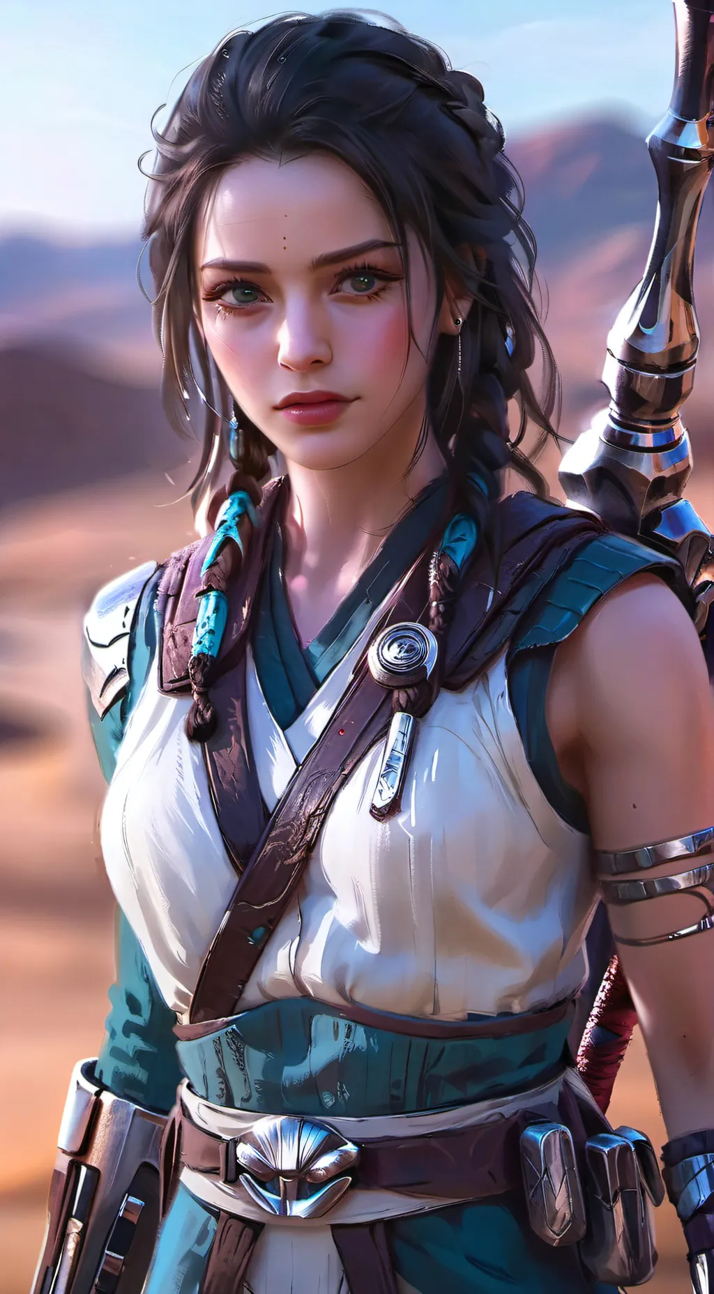 ai character: Рей background