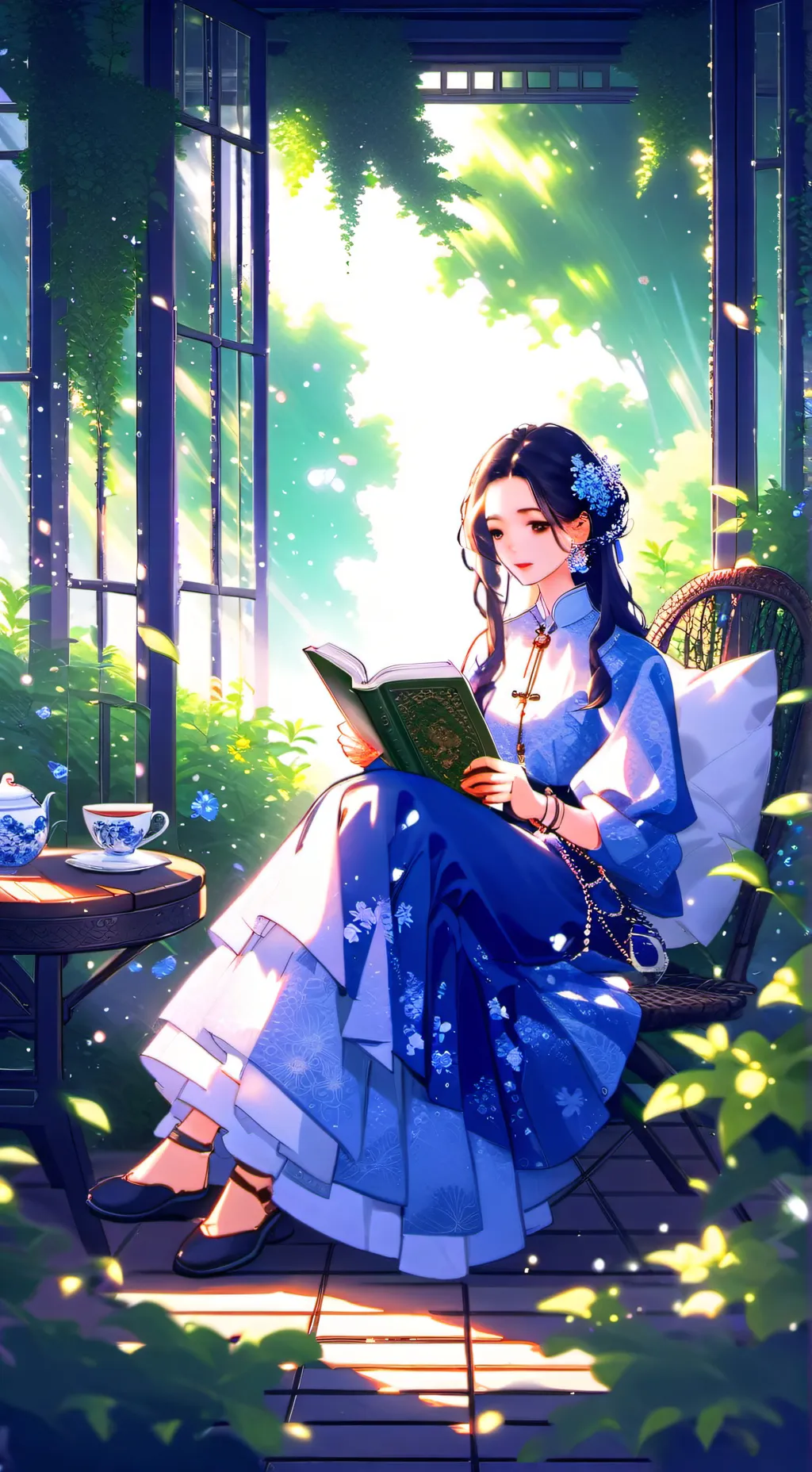 ai character: Dw circus background