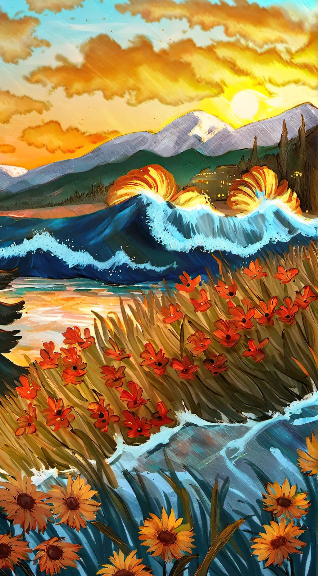 ai character: Tokito  background