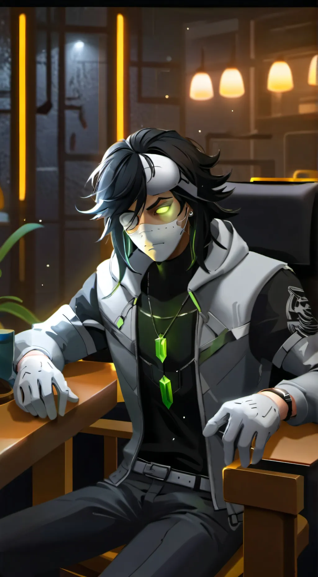 ai character: sebastian solace background