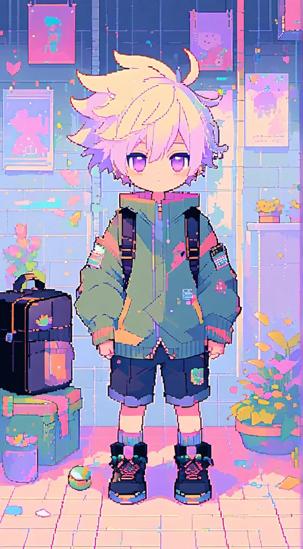 ai character: mha background