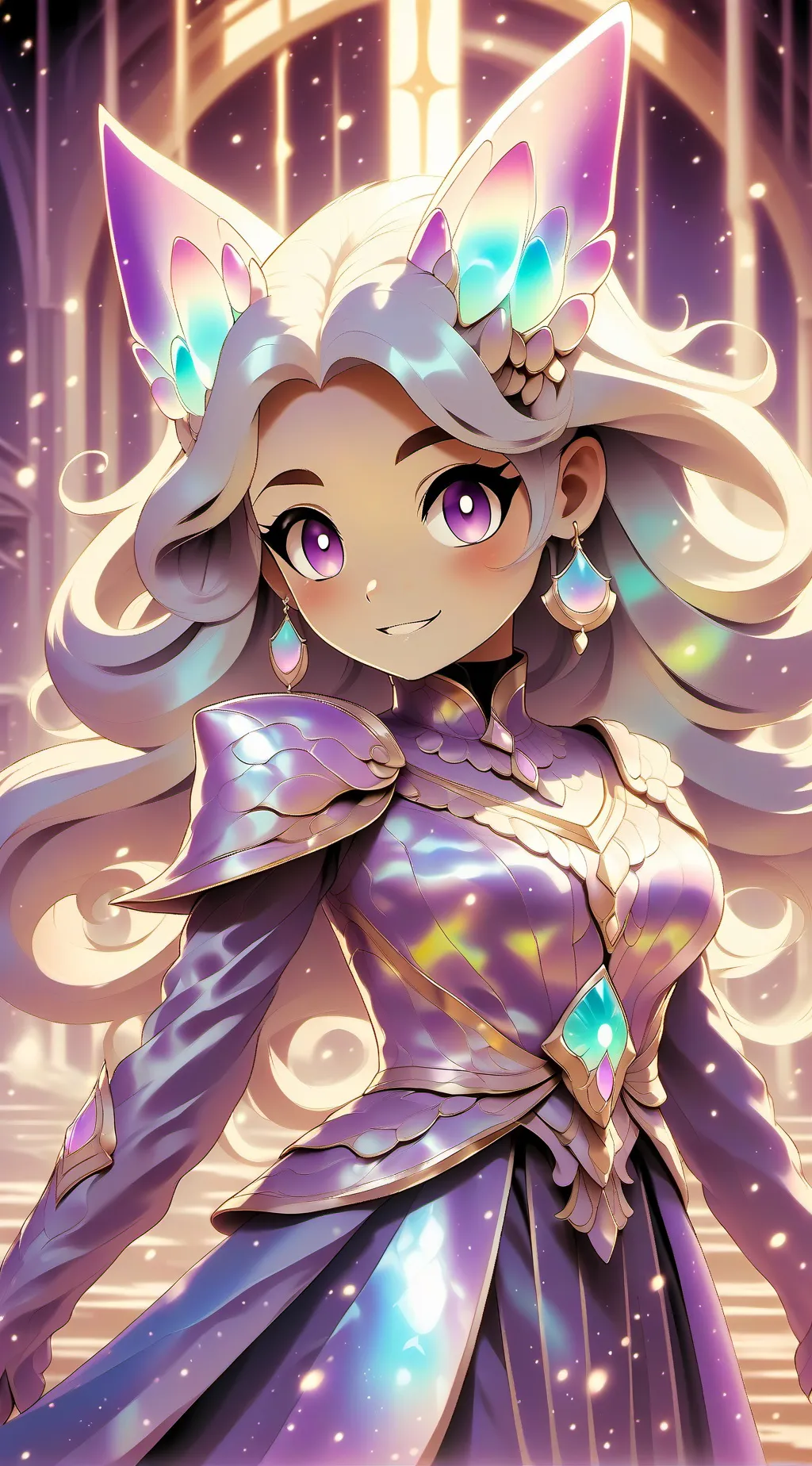 ai character: Hoppy hopscotch background