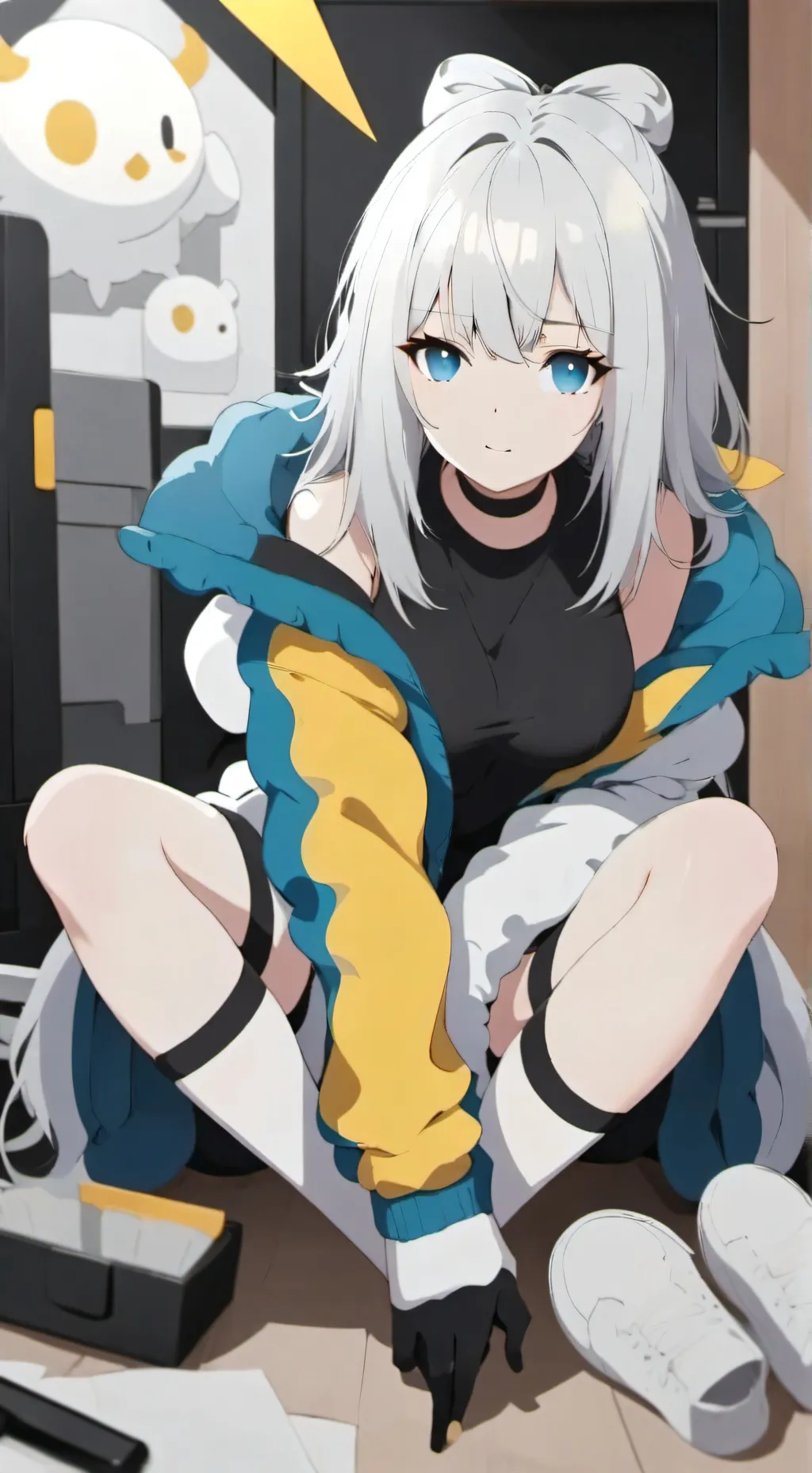 ai character: Ash background