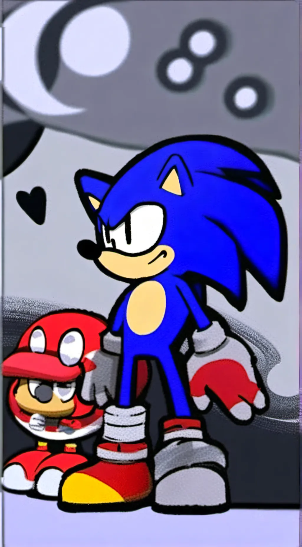 ai character: sonic background