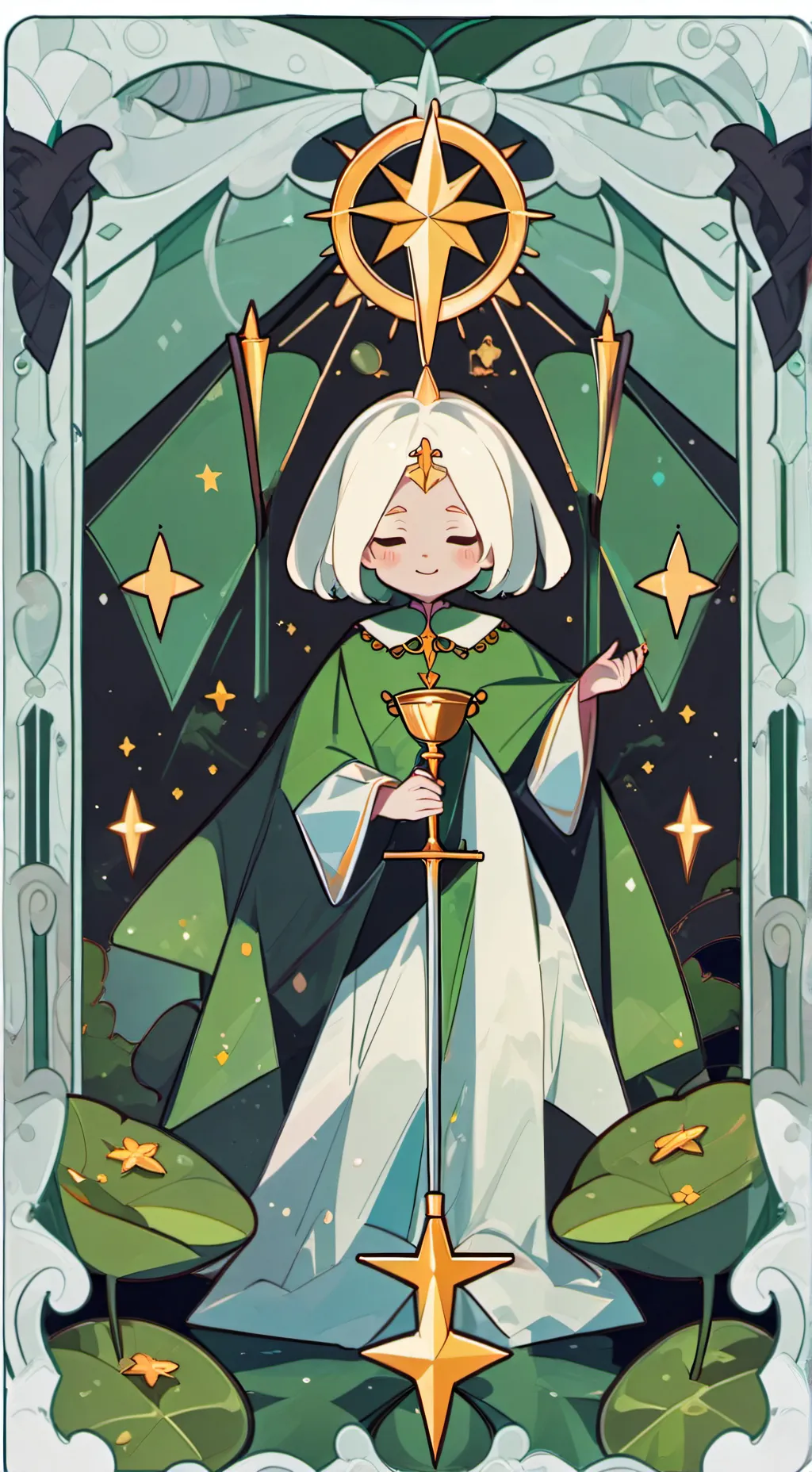 ai character: Silly vaniily background