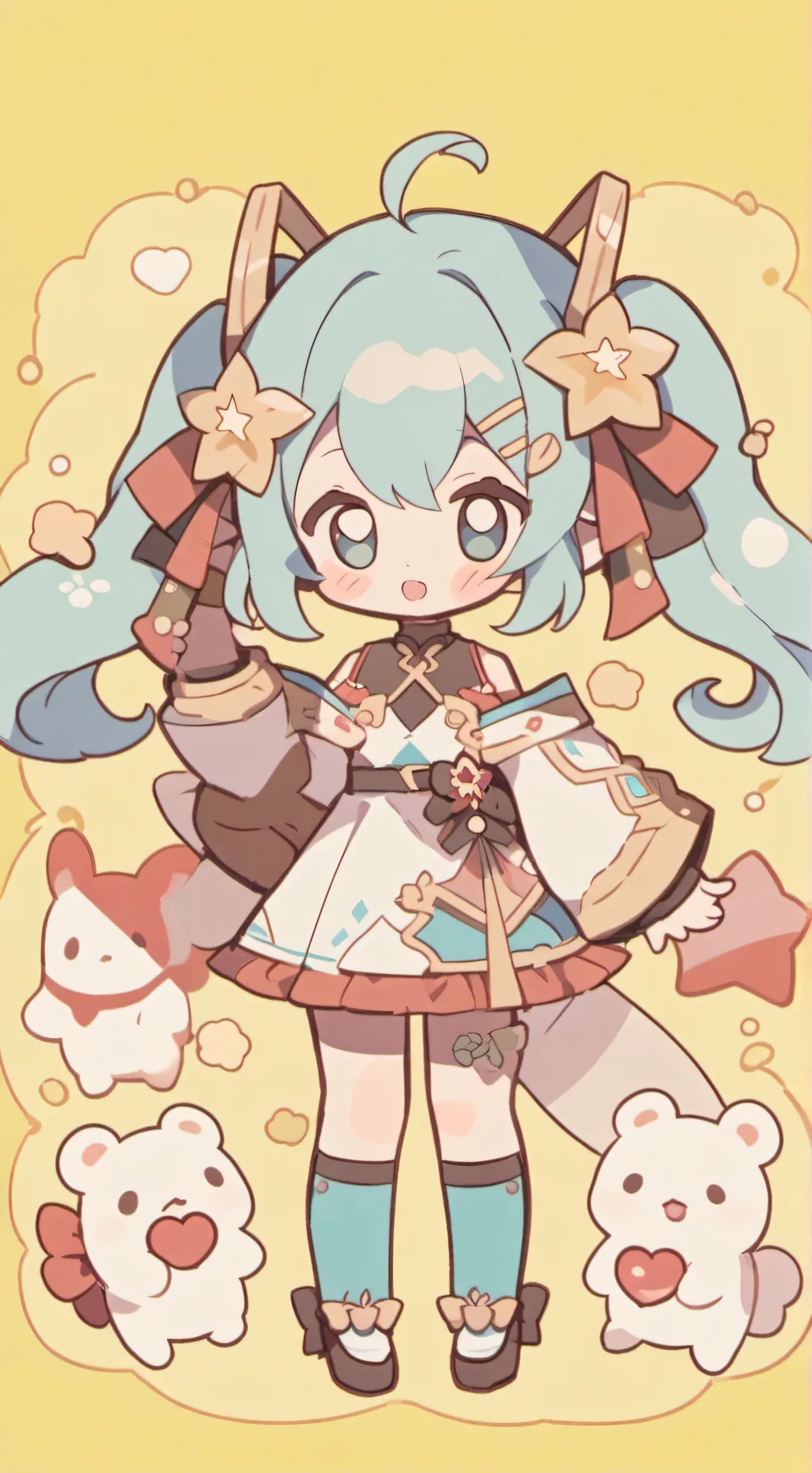 ai character: The girls background