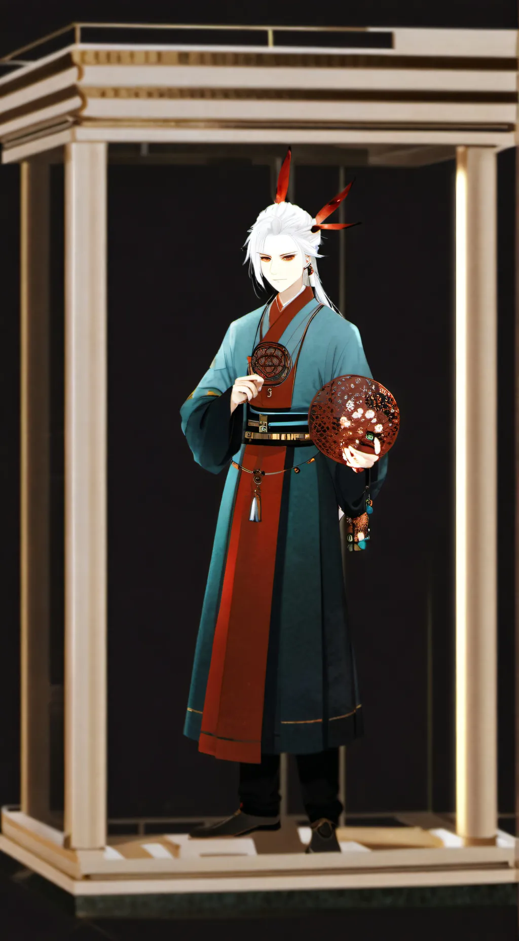 ai character: This heat dandy. . background