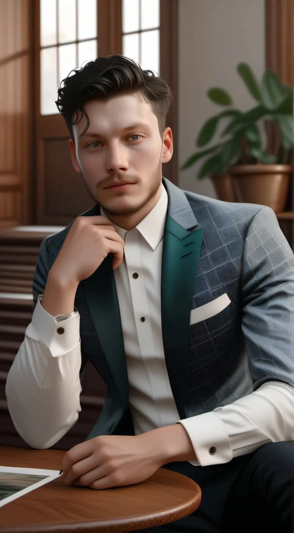 ai character: YouTube + pibby background