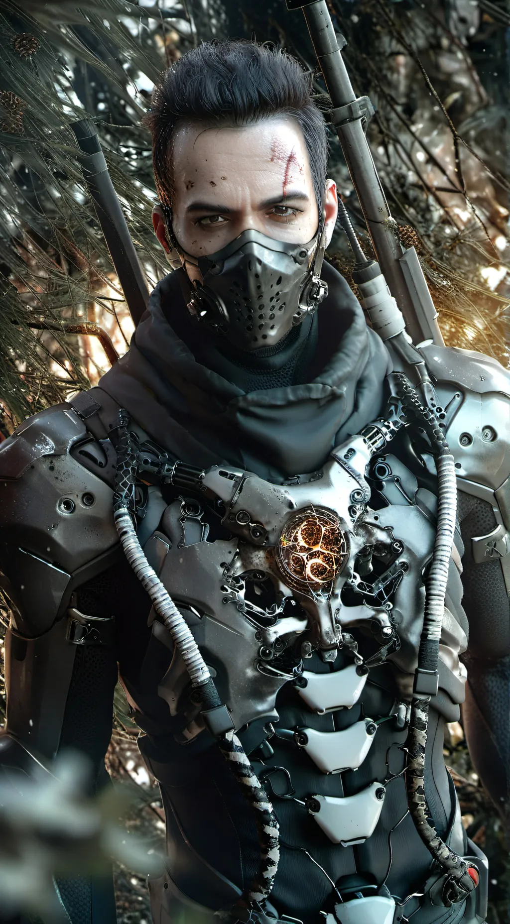 ai character: MD background