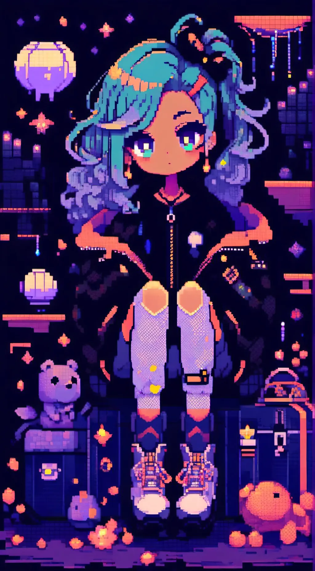 ai character: mha background