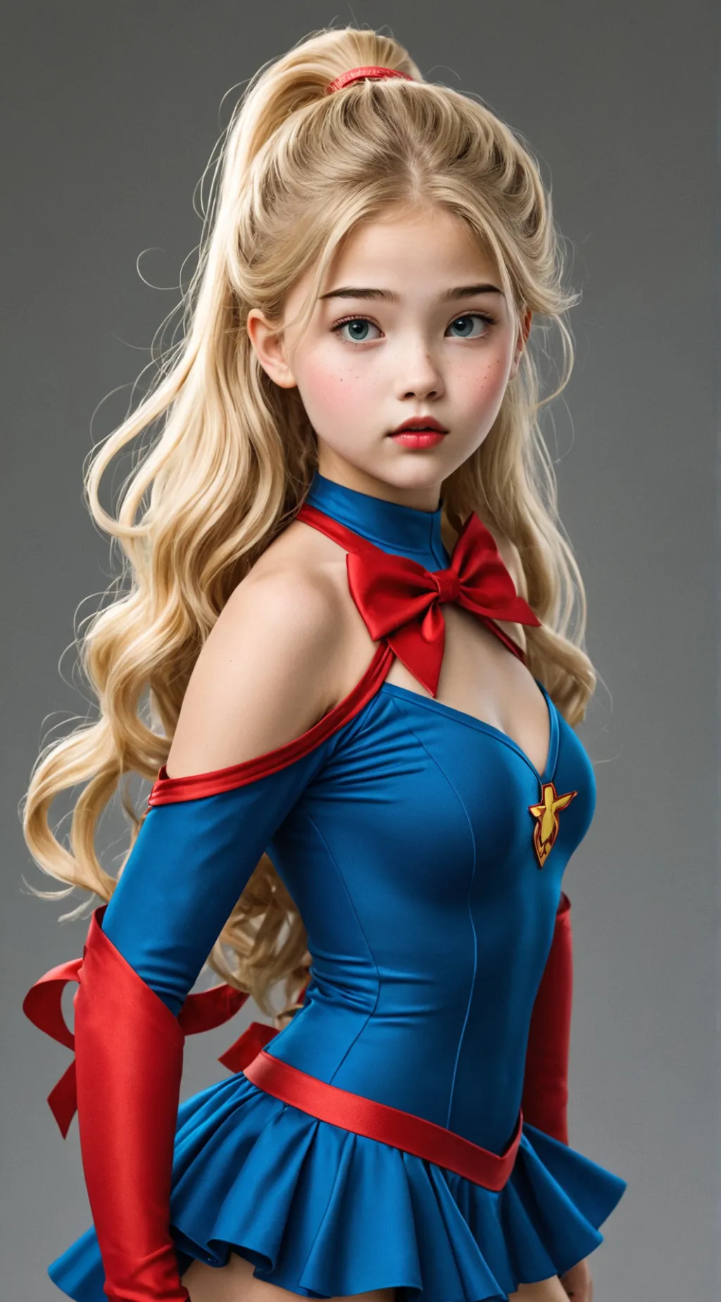 ai character: Bubbles background