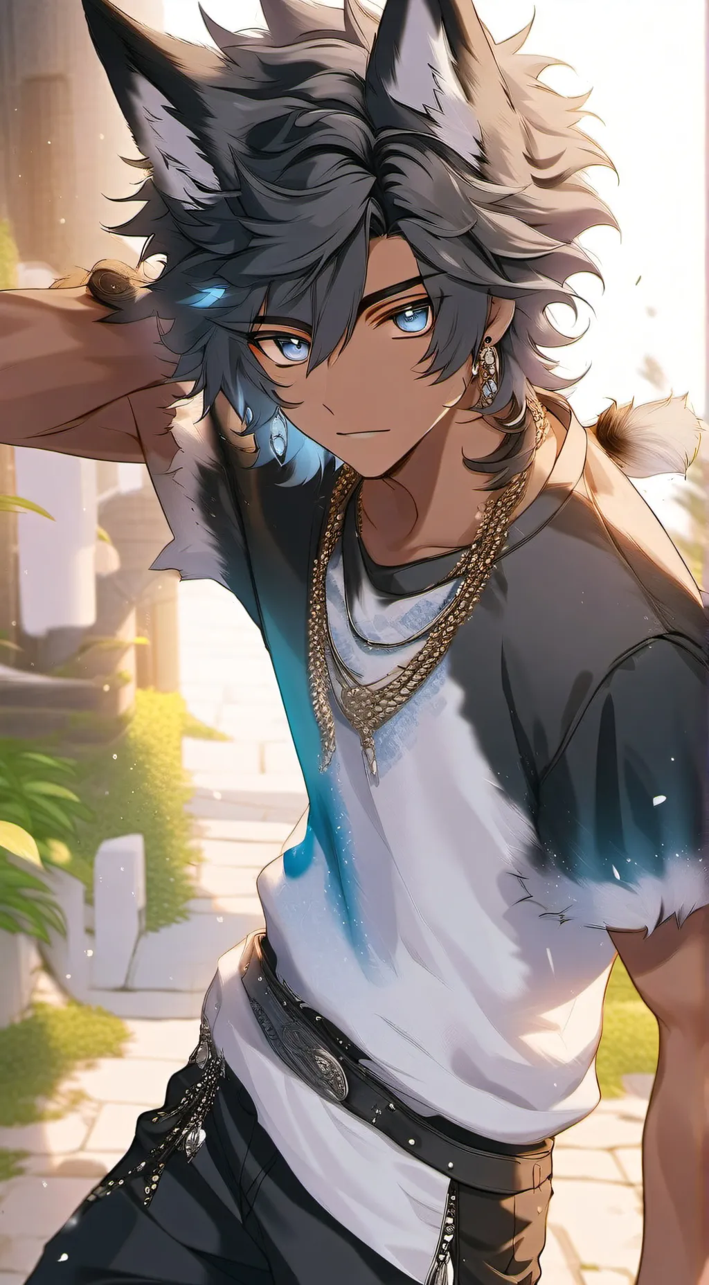 ai character: alex background