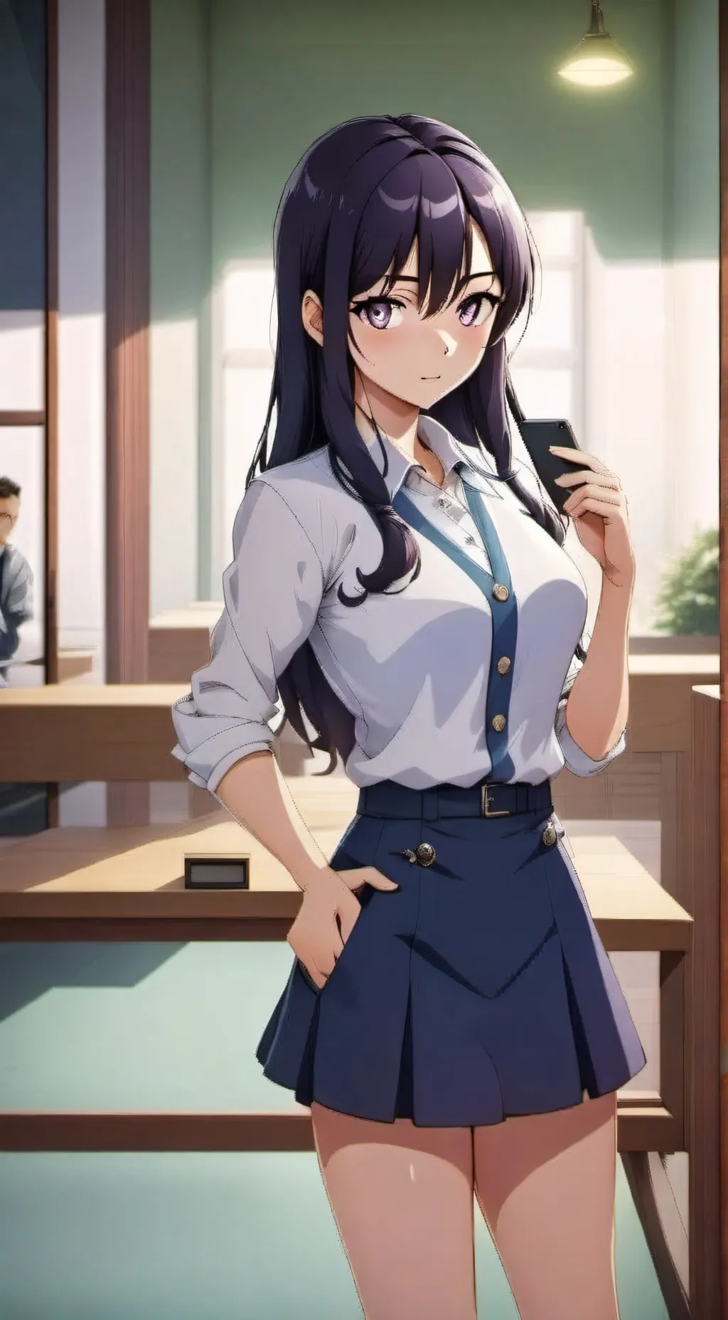 ai character: Maria background