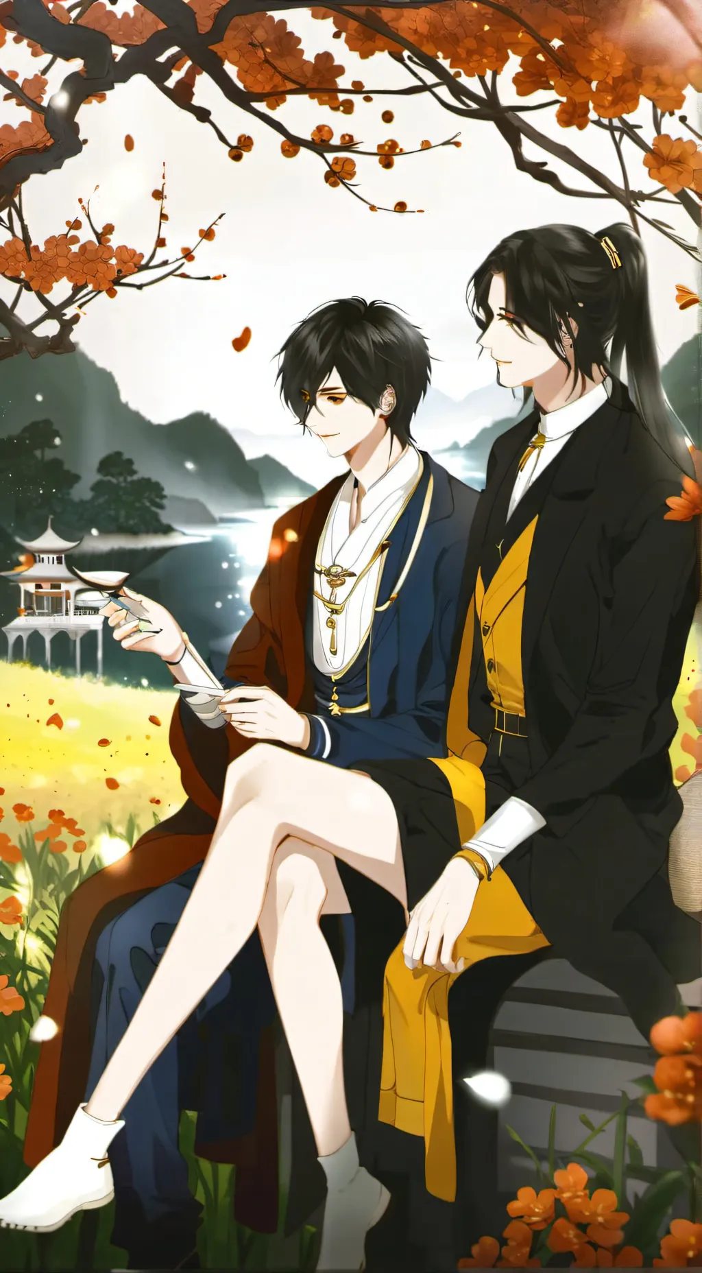 ai character: Max and Dave background