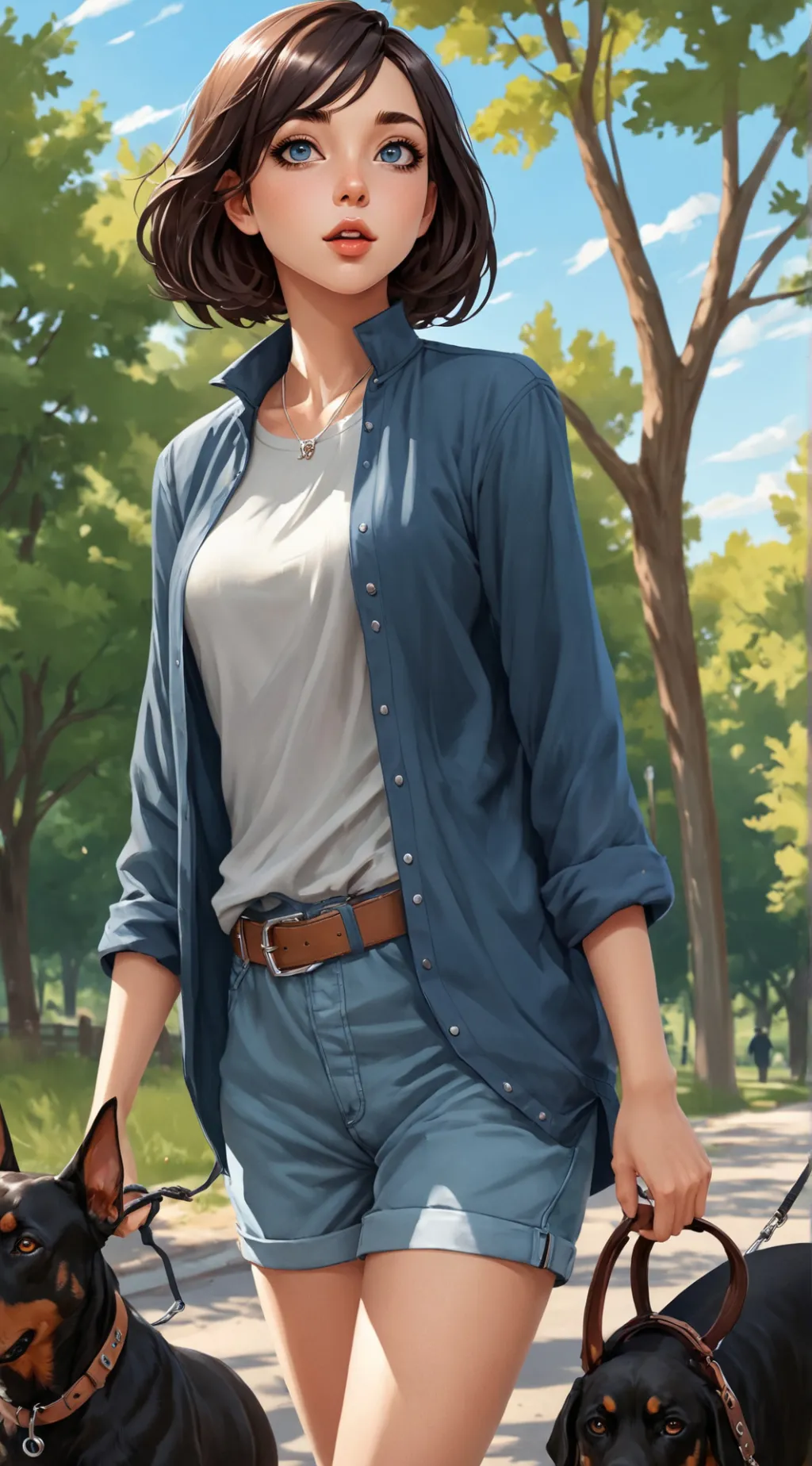 ai character: Candy background