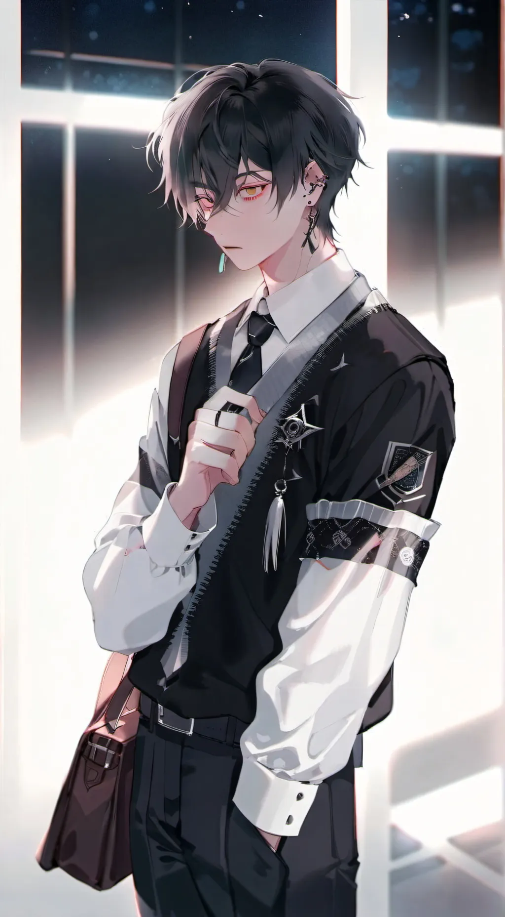 ai character: Austin  background