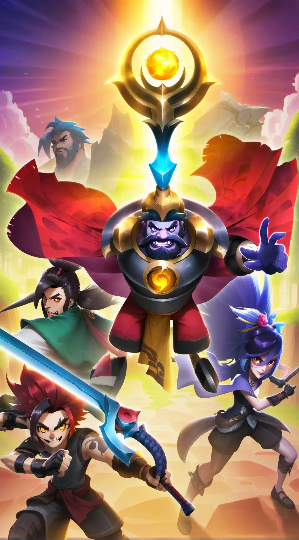 ai character: mundos diferentes background