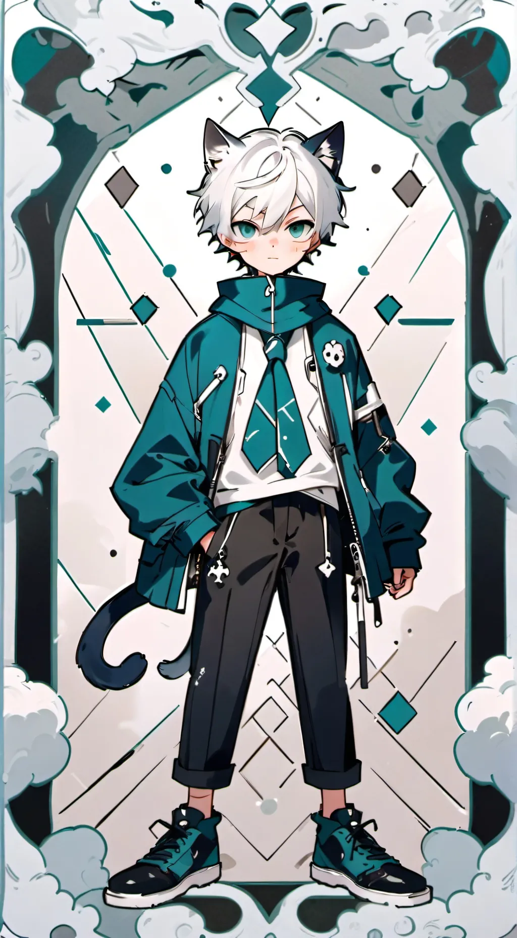 ai character: MHA x My OC background