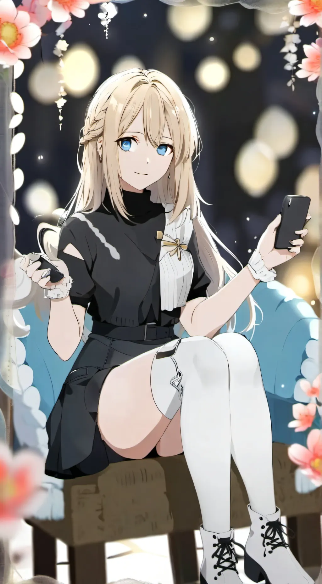 ai character: Саша background