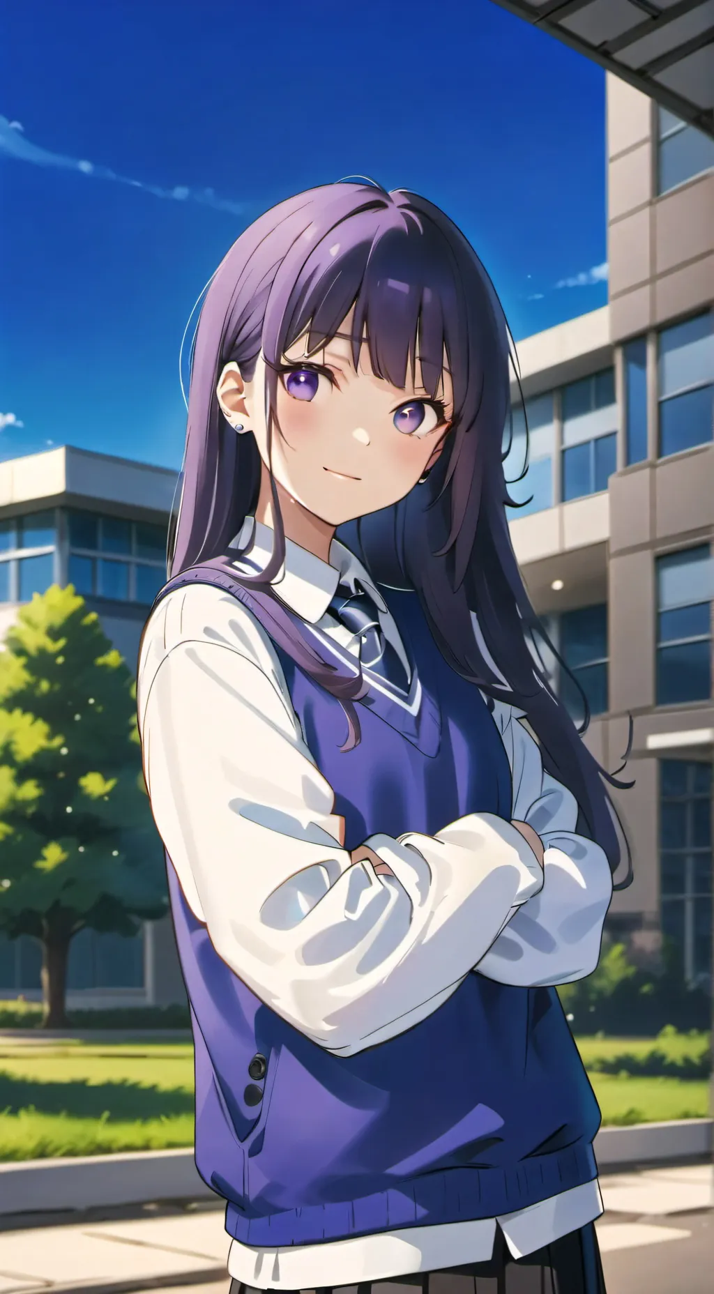 ai character: Sasha background