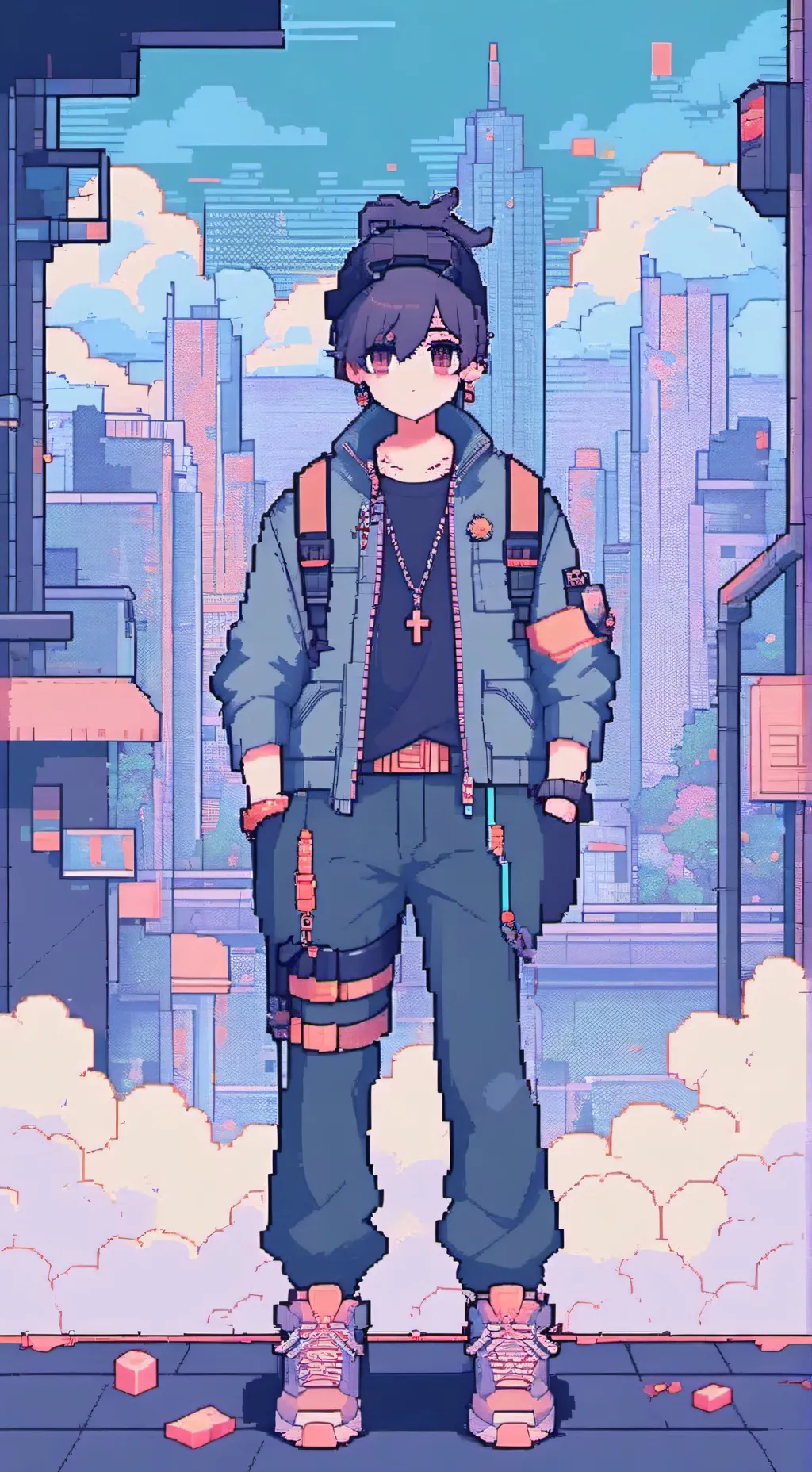 ai character: House arrest background