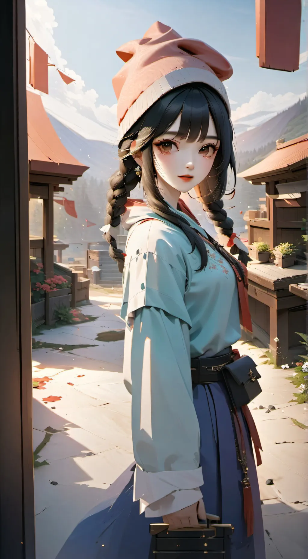 ai character: Lily background