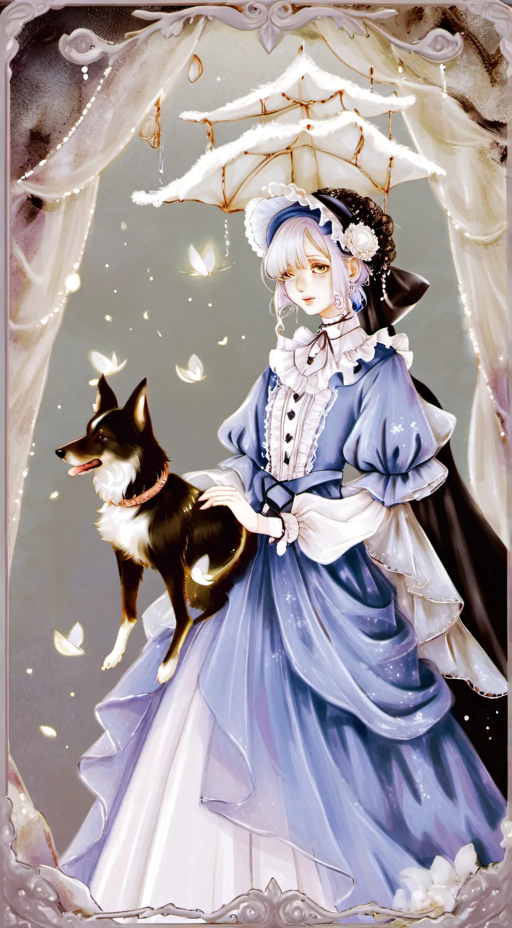 ai character: hi background