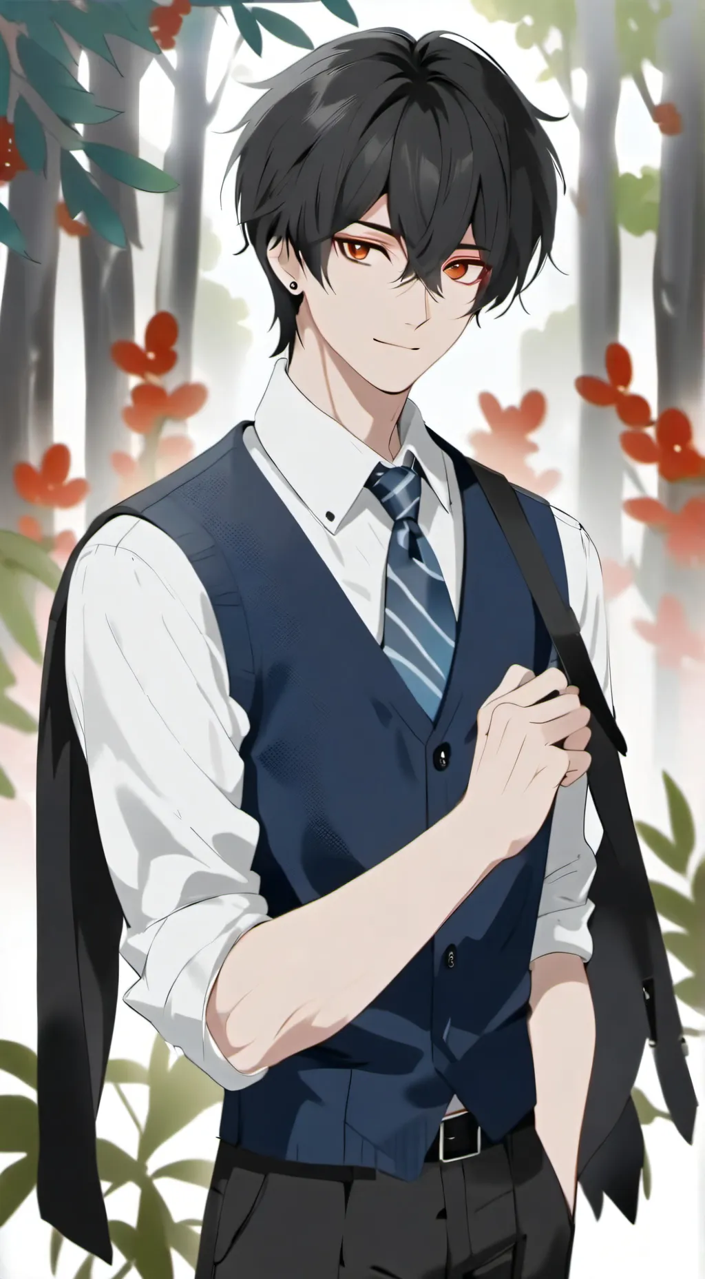 ai character: Michael ￼ background