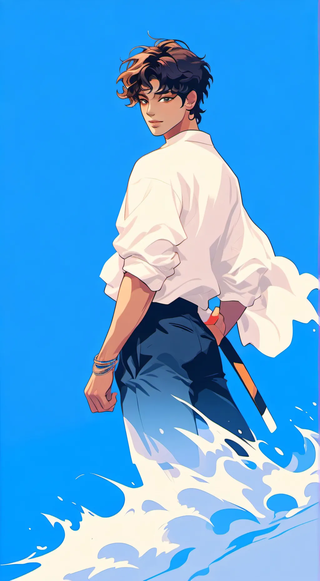 ai character: Виктор  background