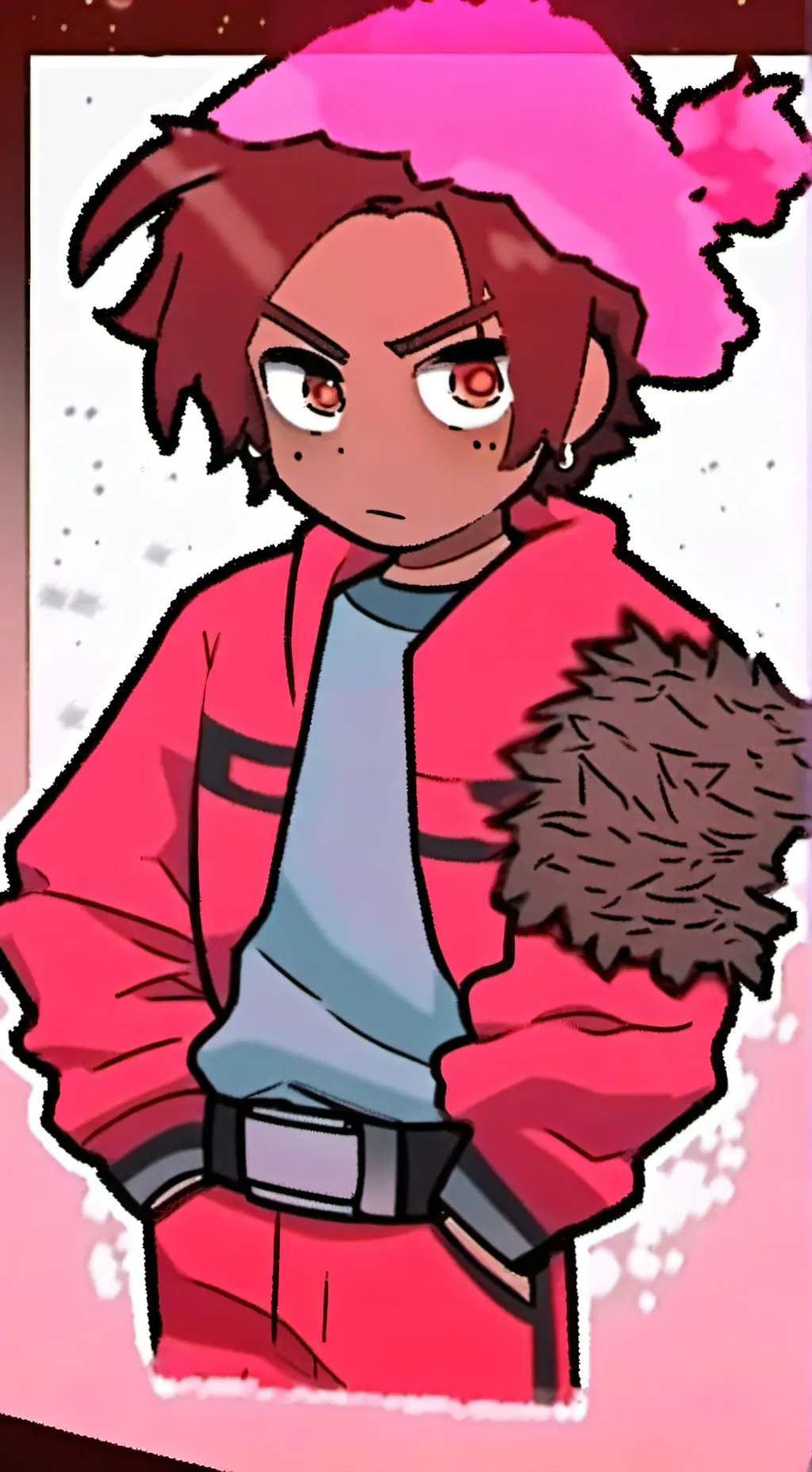 ai character: гнев background