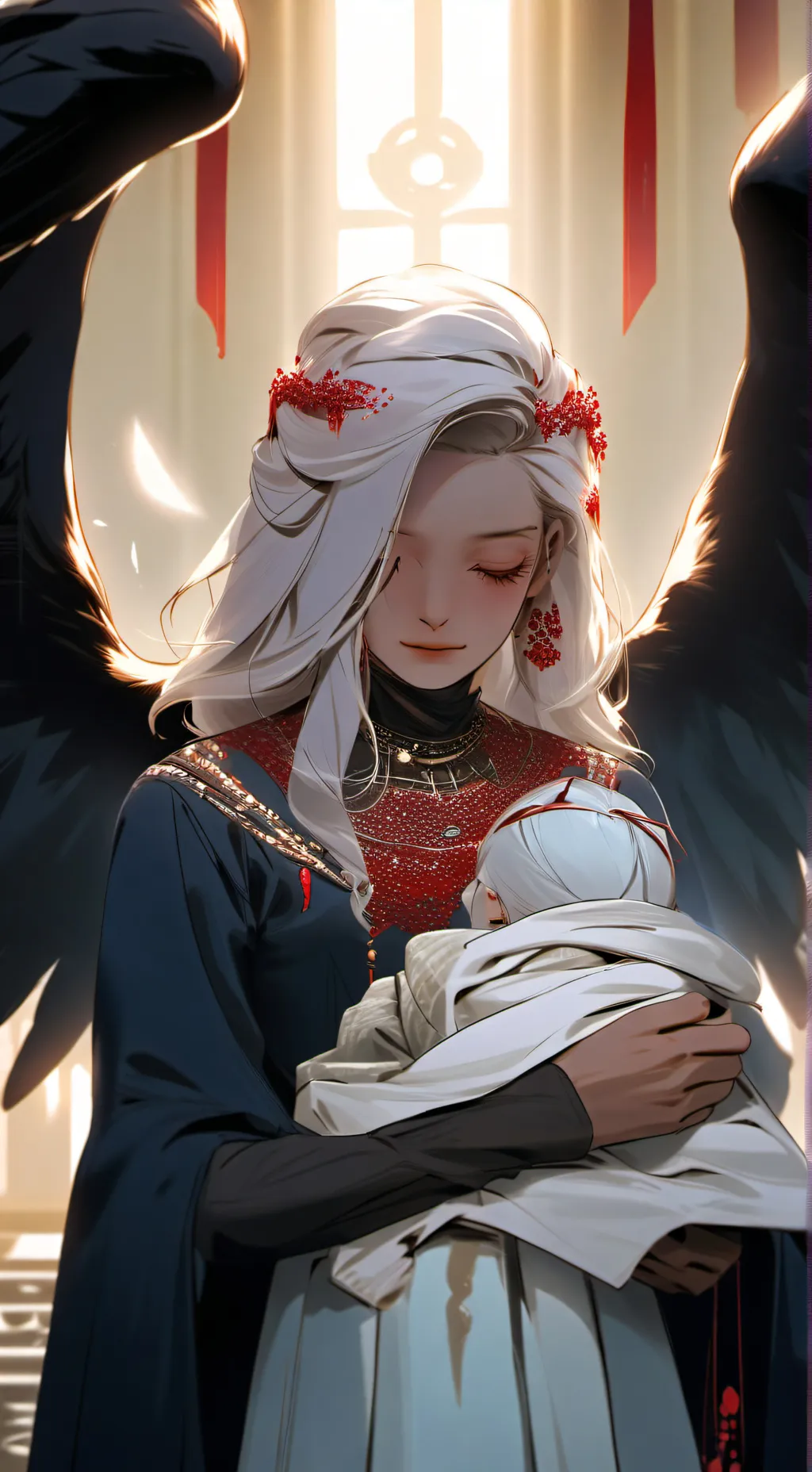 ai character: two mothers? background