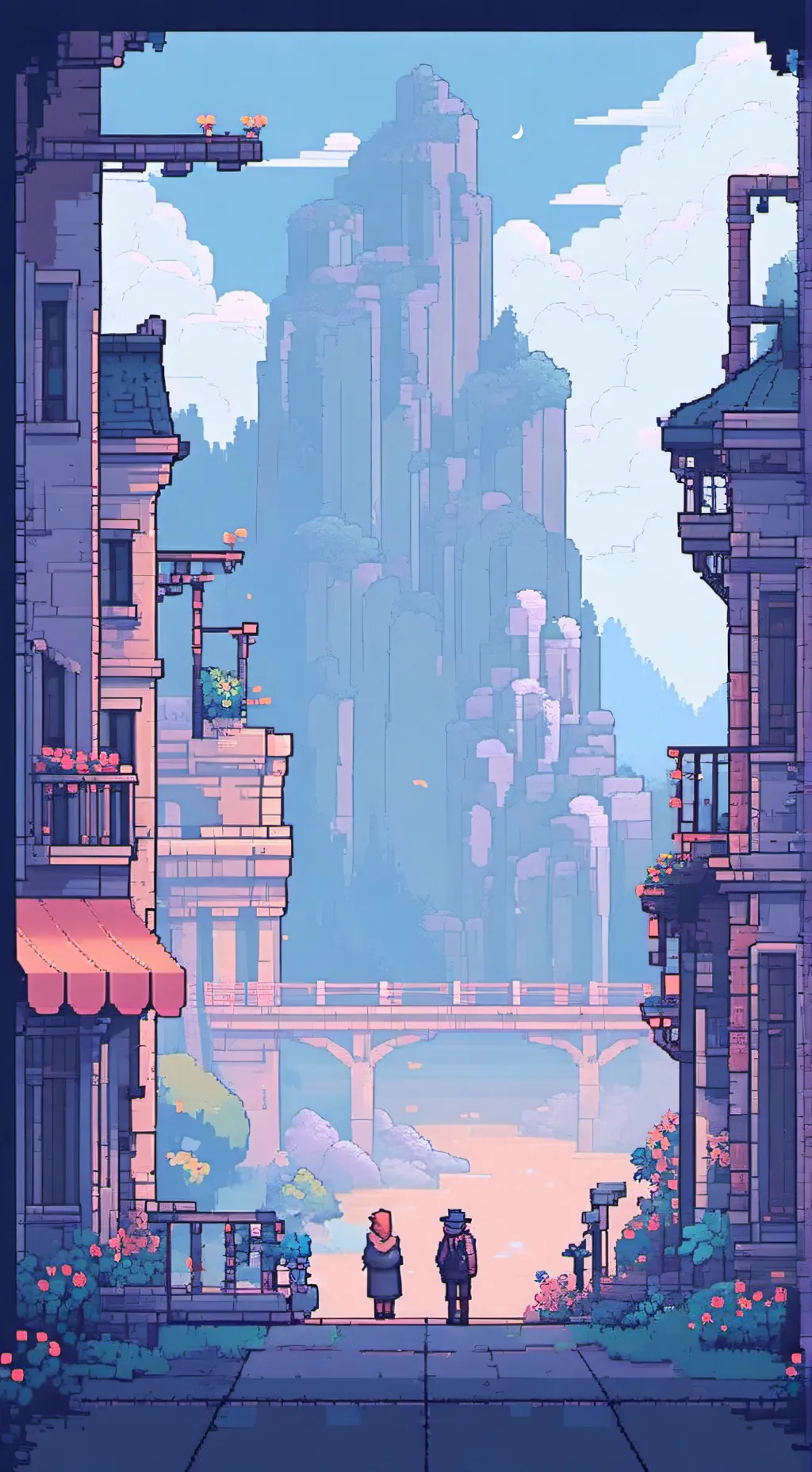 ai character: Country Humans🎀✨ background