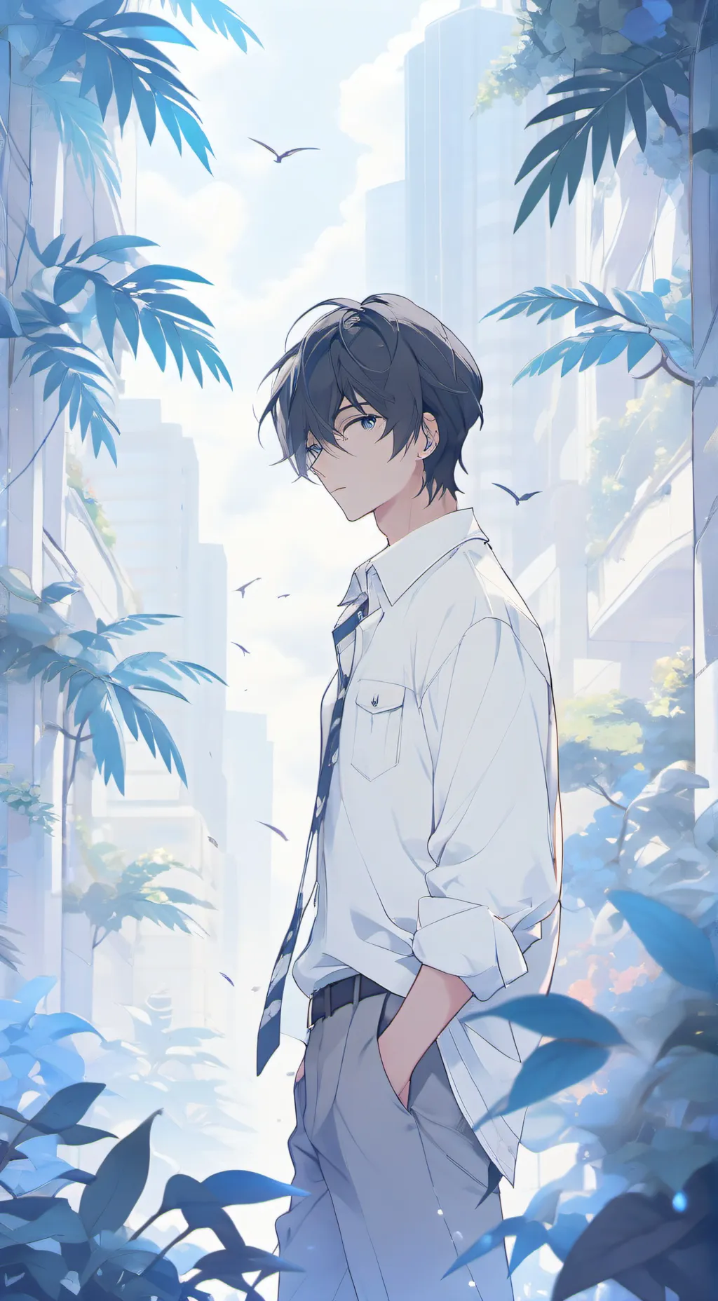 ai character: Stray kids background