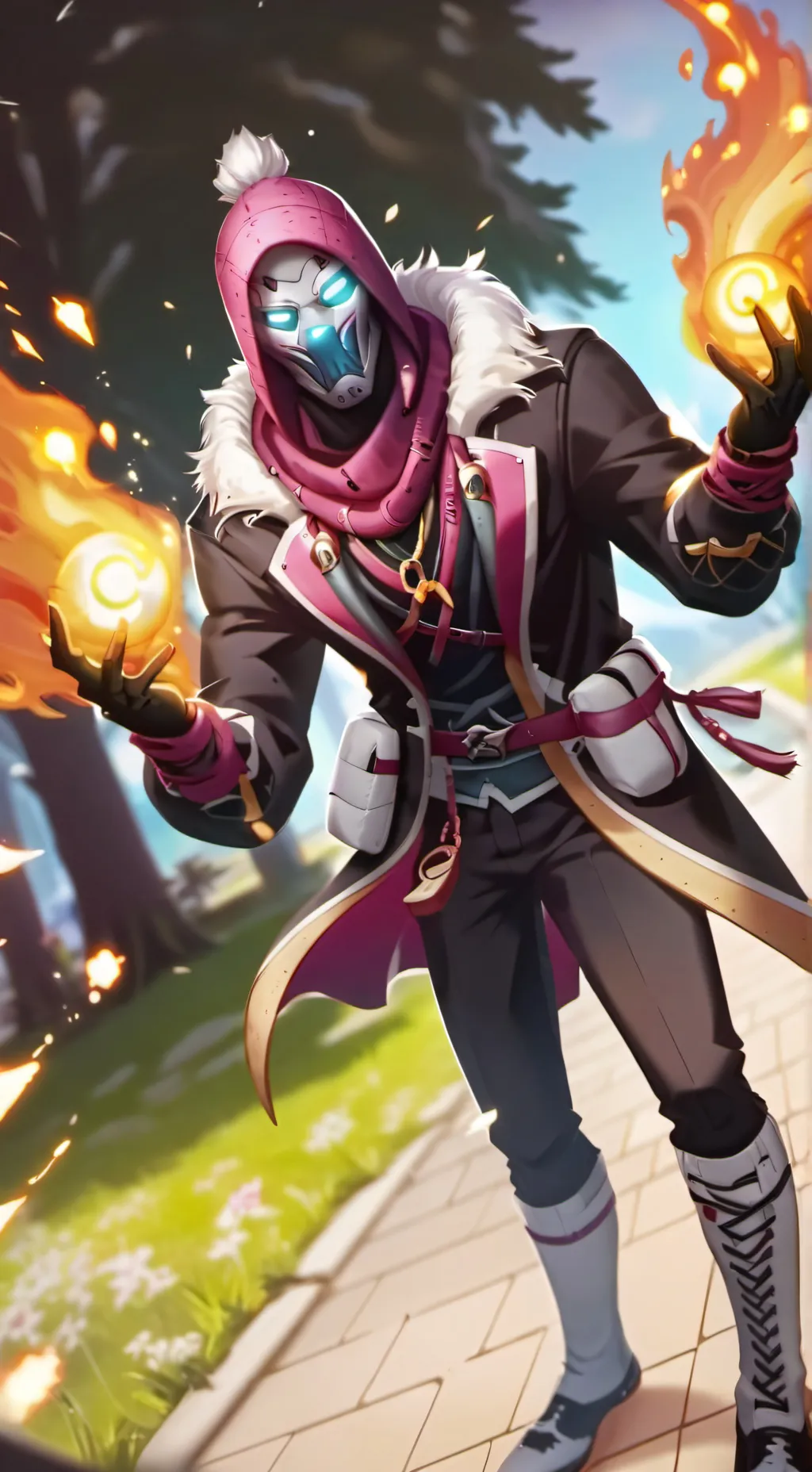 ai character: dominantdove9 background