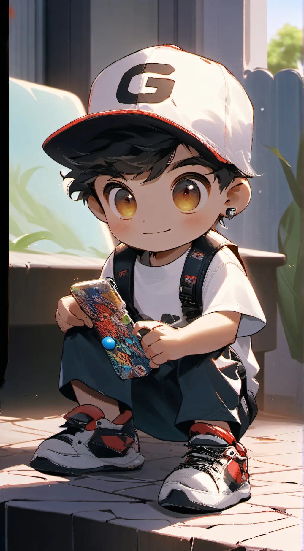 ai character: stumble guys background