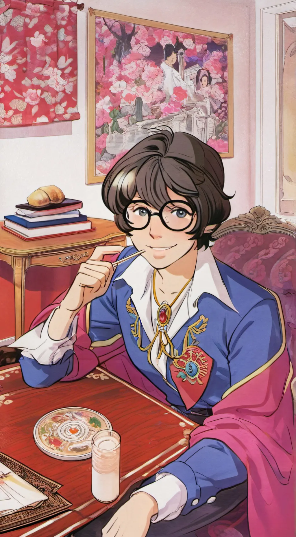 ai character: ☆Ramboo☆ background