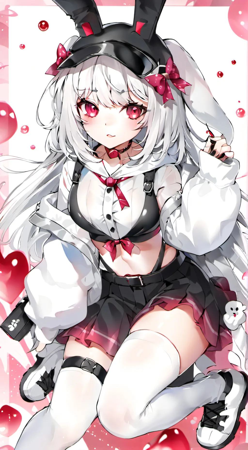 ai character: ur a bunny  background