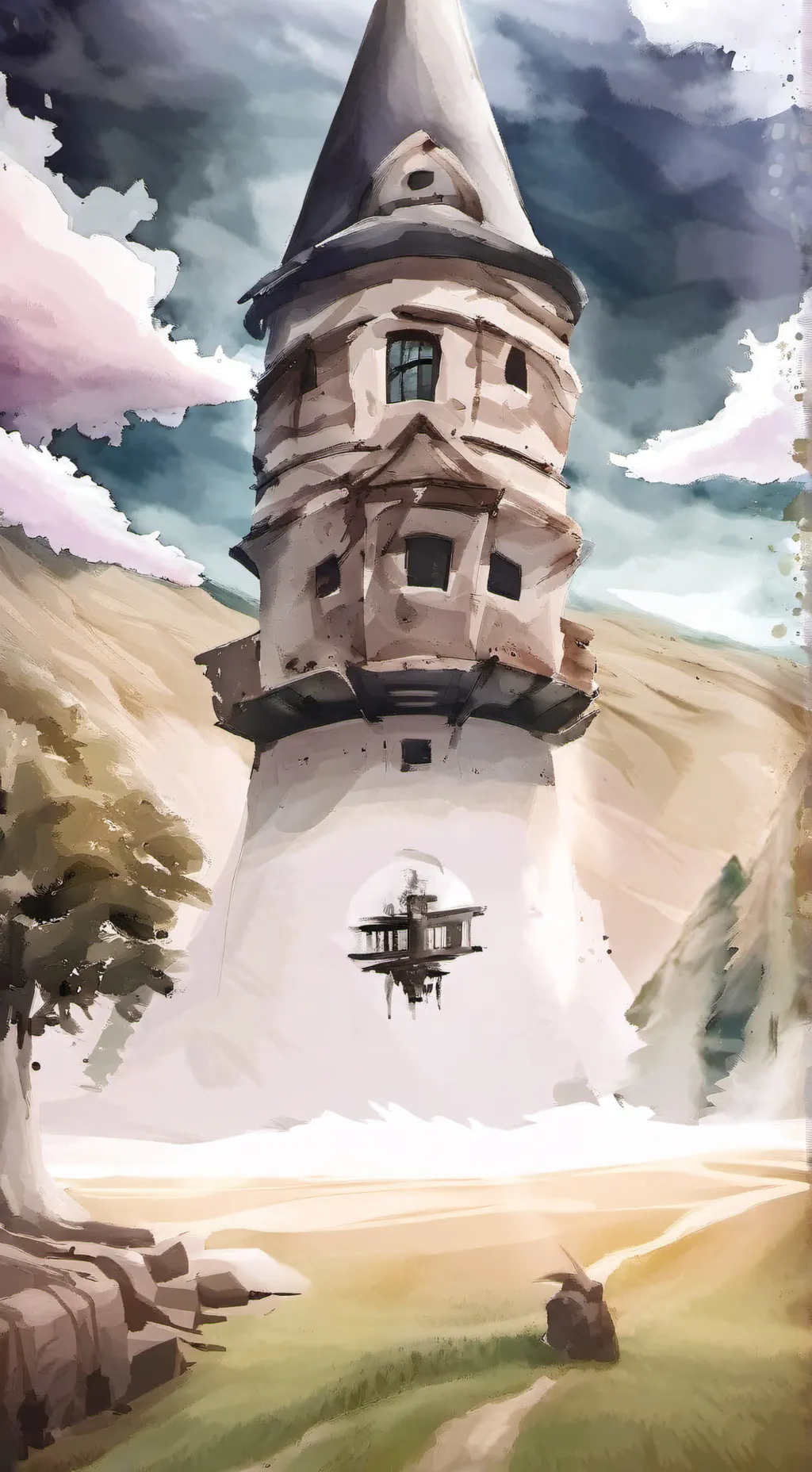 ai character: wizard beyondWaver background