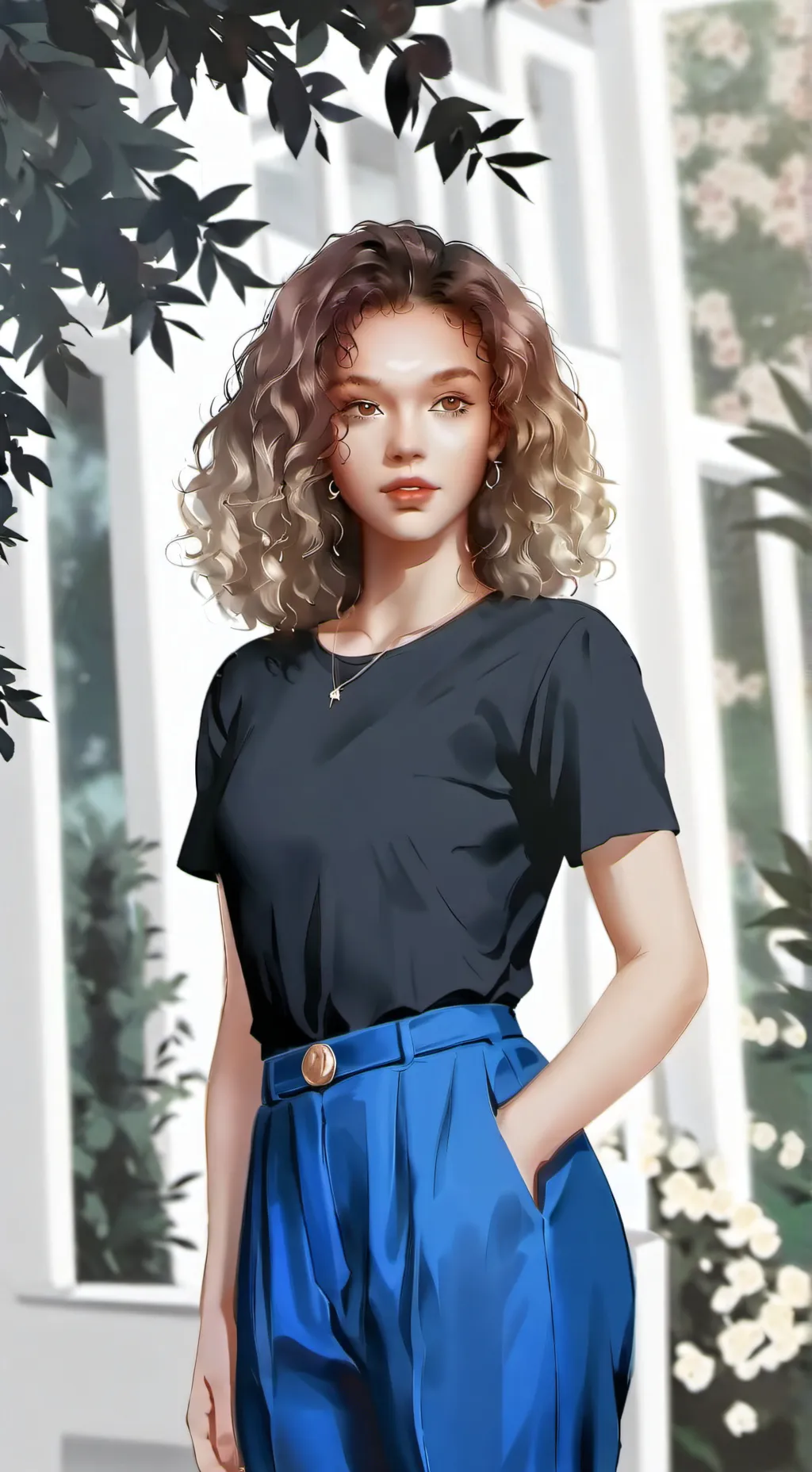 ai character: chica loca (yo) 🥺 background