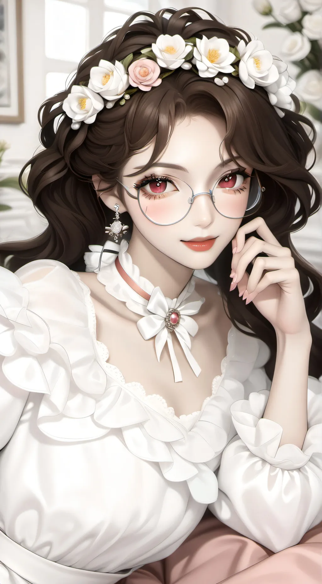 ai character: ᎽႮ-ΝᎪ background