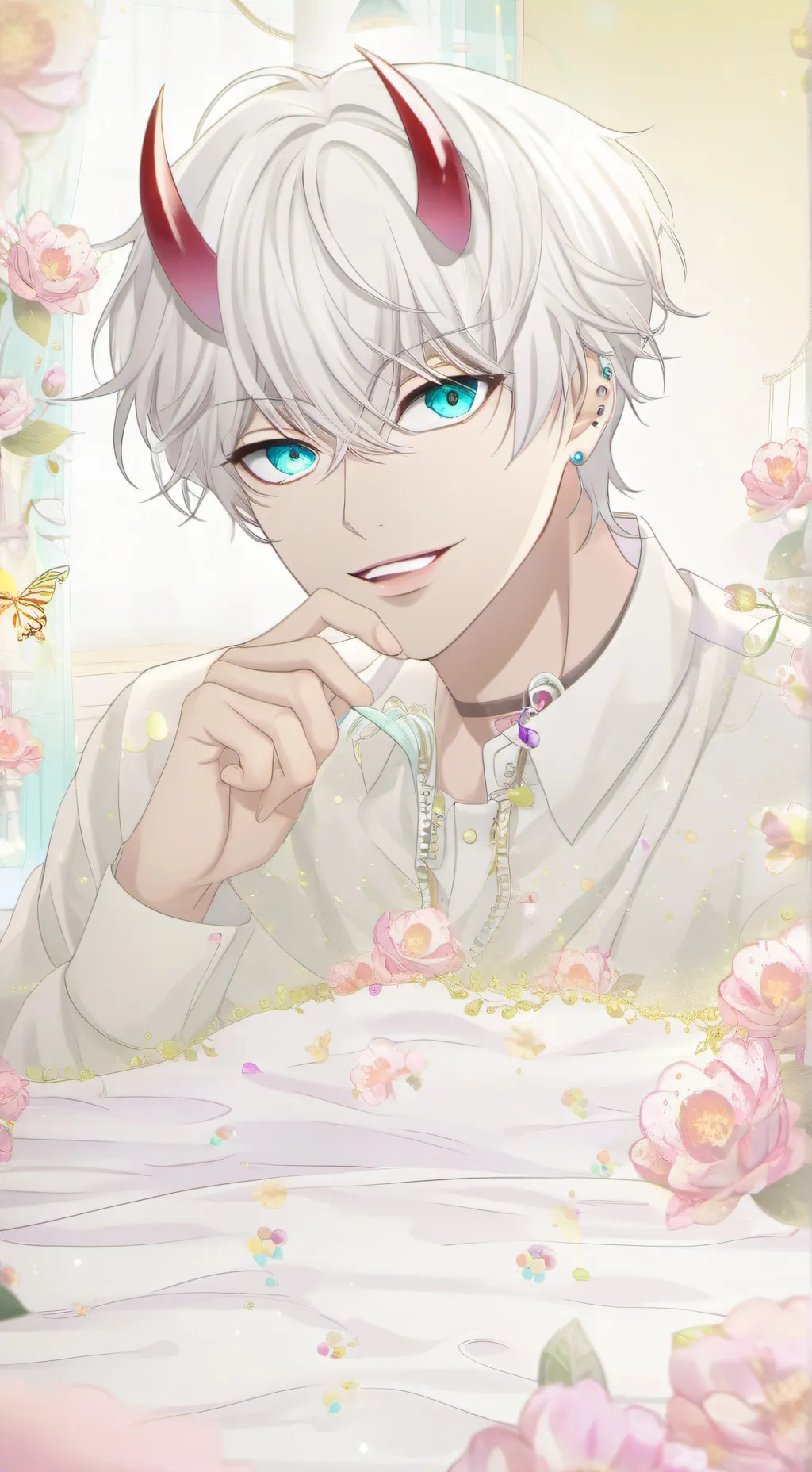 ai character: gojo background