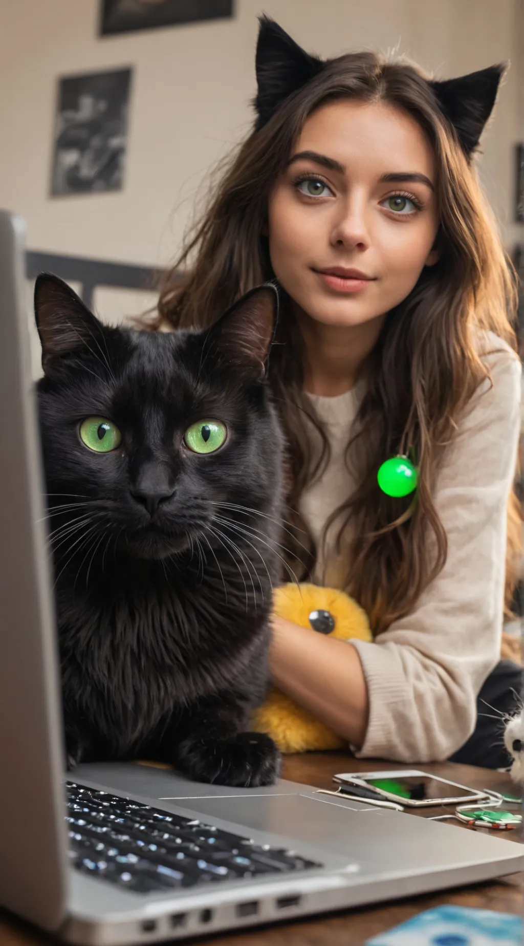 ai character: Nyx background